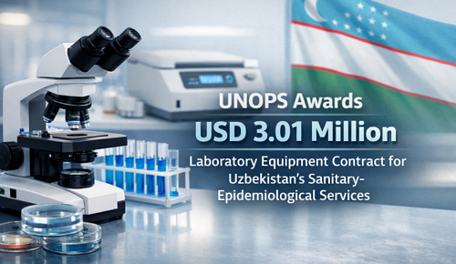 UNOPS Awards USD 3.01 Million Laboratory Equipment Contract for Uzbekistan’s...